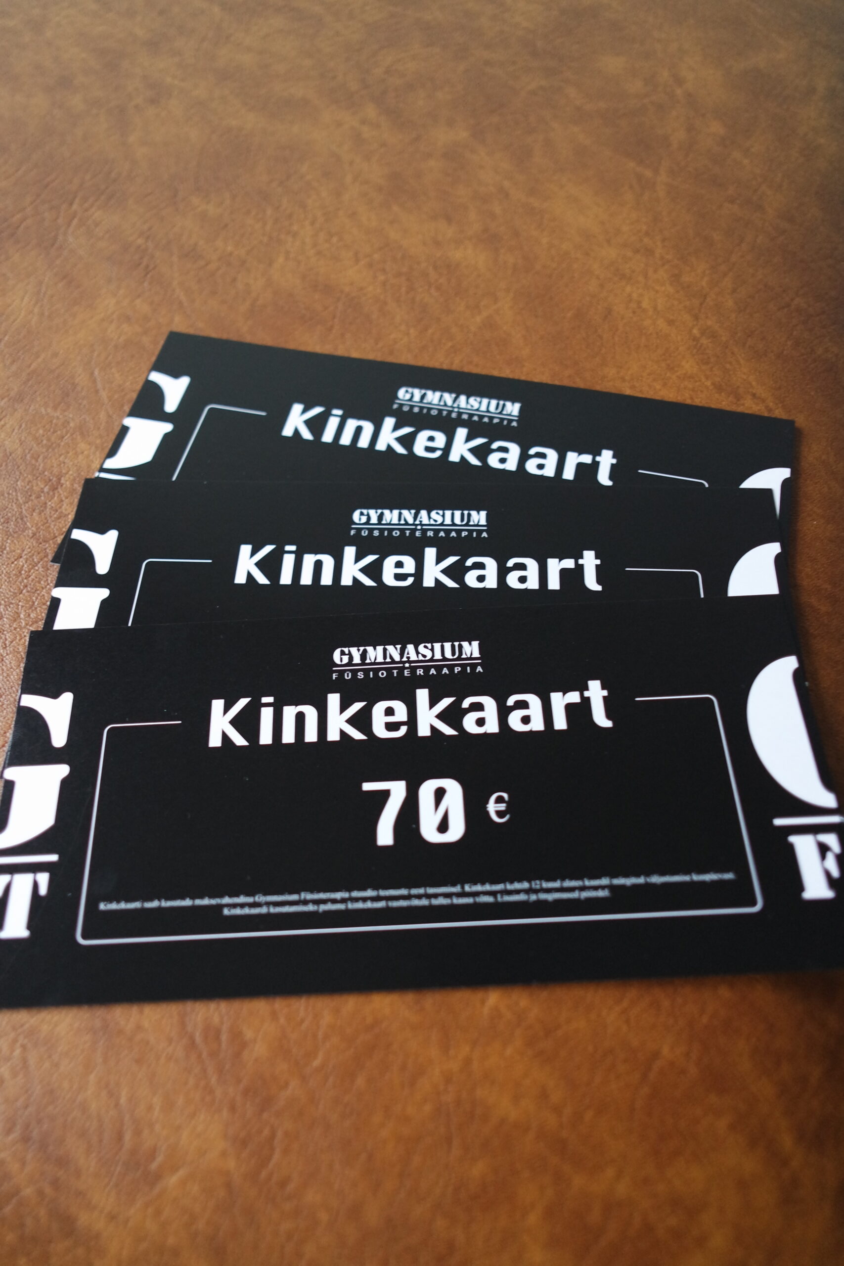 Gymnasium füsioteraapia stuudio kinkekaart